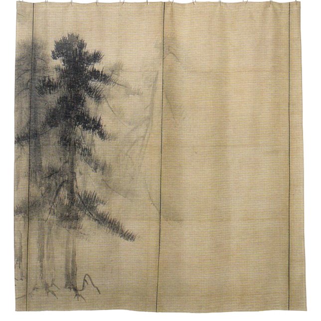 Cortina Para Box Hasegawa Tōhaku Pine Trees (Frente)