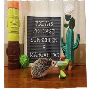 Cortina Para Box Hedgehog Sunscreen e Margaritas