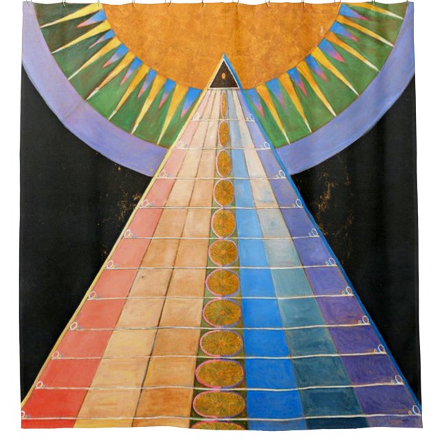 Cortina Para Box Hilma Af Klint Altarpeça n.o 1 (Frente)