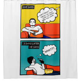 Cortina Para Box histórias em quadrinhos Geeks robustas de mel amar