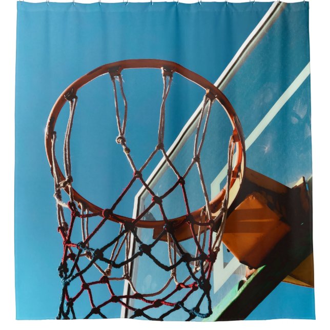 Cortina Para Box Hoop de basquete incrível (Frente)