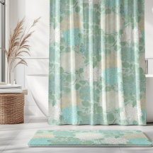Hortênsia Vintage Jardim Azul Aqua Hortelã Sálvia