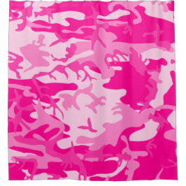 Cortina Para Box hot pink camo camouflage