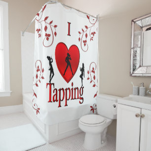 Cortina Para Box I Heart Tap Dance