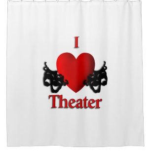 Cortina Para Box I Heart Theater