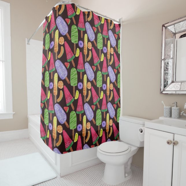 Cortina Para Box Ice cream pattern | Lollies pattern | lollipop 4 (In Situ)