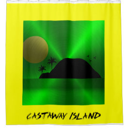 Cortina Para Box Ilha deserta