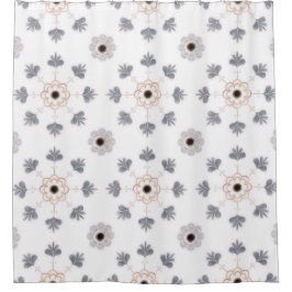 Cortina Para Box Ilustração do padrão texturizado de azulejos A