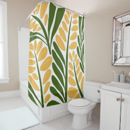 Cortina Para Box Ilustração Floral
