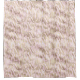 Cortina Para Box Impressão em Zebra Dourada