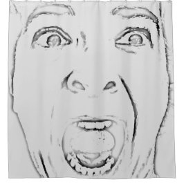 Cortina Para Box Impressão Hilariante Gritante