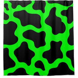 Cortina Para Box impressão verde de halloween