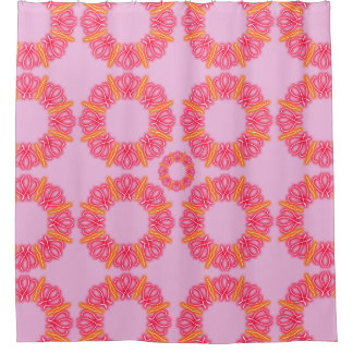 Cortina Para Box Impressões de caleidoscópio