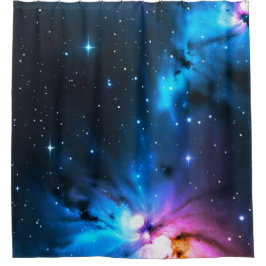 Cortina Para Box Incêndios Celestiais de Estrelas