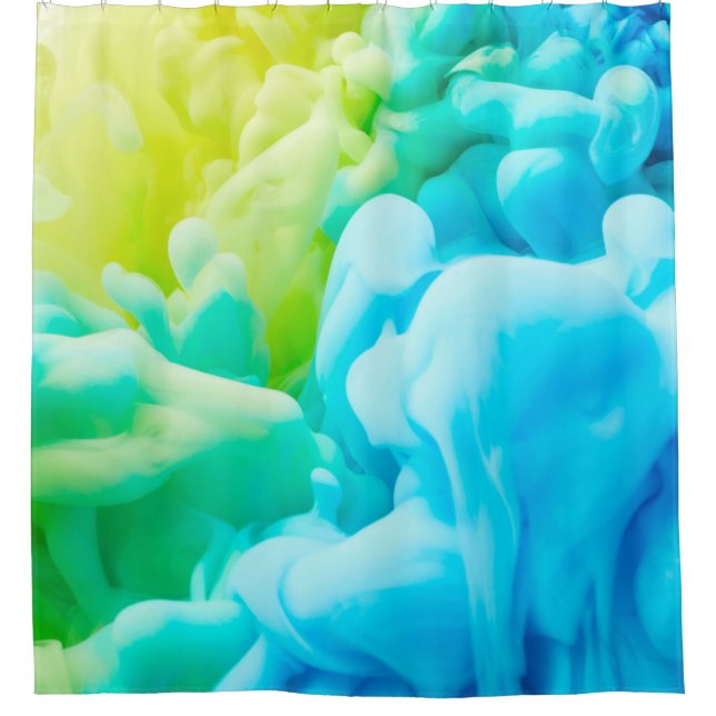 Cortina Para Box Ink drop in water backgroundabstract,background,dr (Frente)