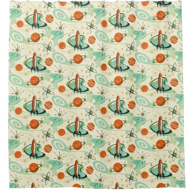 Cortina Para Box Intergalactic Abstract ©studioxtine (Frente)