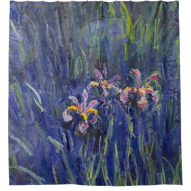 Cortina Para Box Irises Claude Monet (Frente)