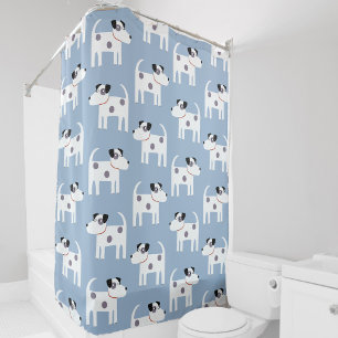 Cortina Para Box Jack Russell Parson Terrier Dog Patterno