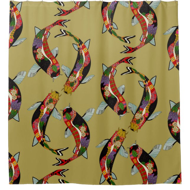 Cortina Para Box jalapeno koi (Frente)