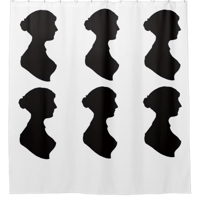 Cortina Para Box Jane Austen's silhouette (Frente)