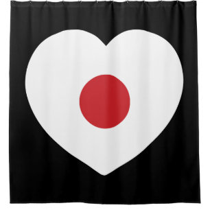 Cortina Para Box Japão   Sinalizador Japonês Heart