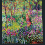 Cortina Para Box Jardim Íris por Claude Monet<br><div class="desc">O Jardim Íris de Claude Monet.
Visite minha loja para obter um design mais interessante e mais opções de cores => zazzle.com/colorfulworld*</div>