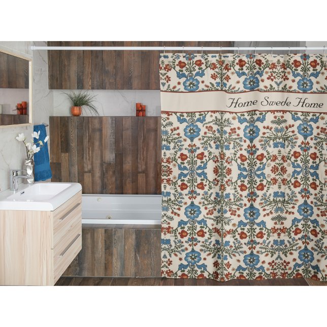 Cortina Para Box Jardim Norueguês, personalizado (Criador carregado)