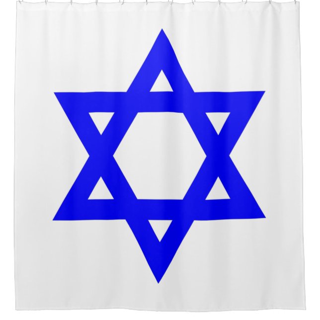 Cortina Para Box ✡︎ Jewish Star de David (Frente)