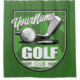 Cortina Para Box Jogador de Golfe Personalizado