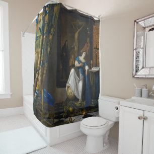Cortina Para Box Johannes Vermeer - Alegoria de fé