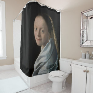 Cortina Para Box Johannes Vermeer - Estudo de uma Jovem Mulher