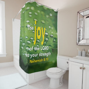 Cortina Para Box JOY OF THE LORD Christian