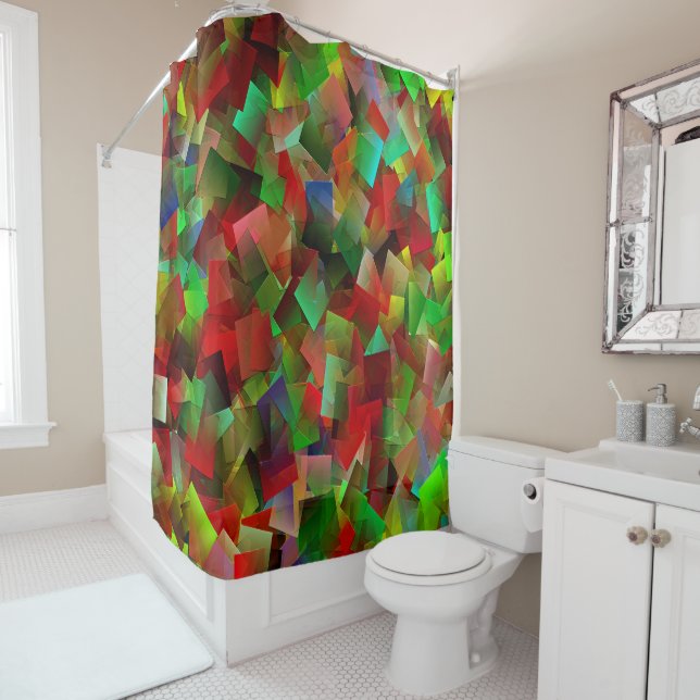 Cortina Para Box Joys de Natal.... (In Situ)