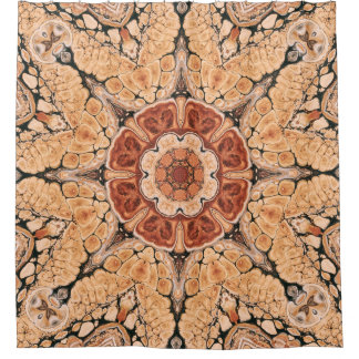 Cortina Para Box Kaleidoscópico Mandala