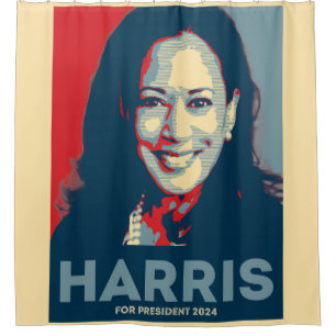 Cortina Para Box Kamala Harris Para O Presidente 2024 - Esperança