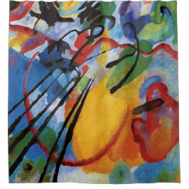 Cortina Para Box Kandinsky - Improvisação 26 (Remando)