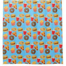 Cortina Para Box Kawaii Cute Junk Comida