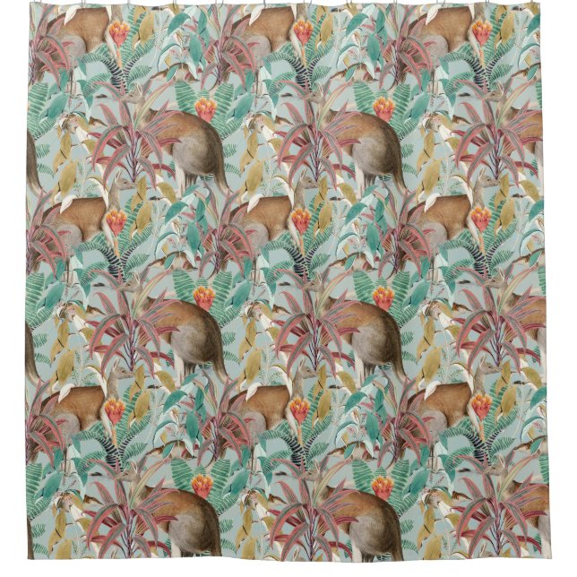 Cortina Para Box Kenguru Pattern (Frente)