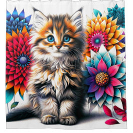 Cortina Para Box Kitten Art