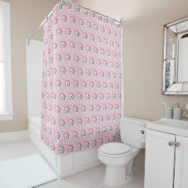 Cortina Para Box Kitty Shower Curtain