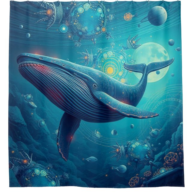 Cortina Para Box „König der Ozeane – Die stille Macht des Wals“ (Frente)