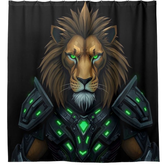 Cortina Para Box Königlicher Löwe – Neon Power (Frente)