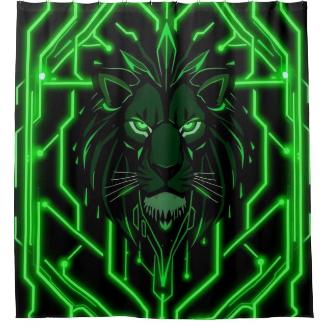 Cortina Para Box Königlicher Löwe – Neon Power (Frente)