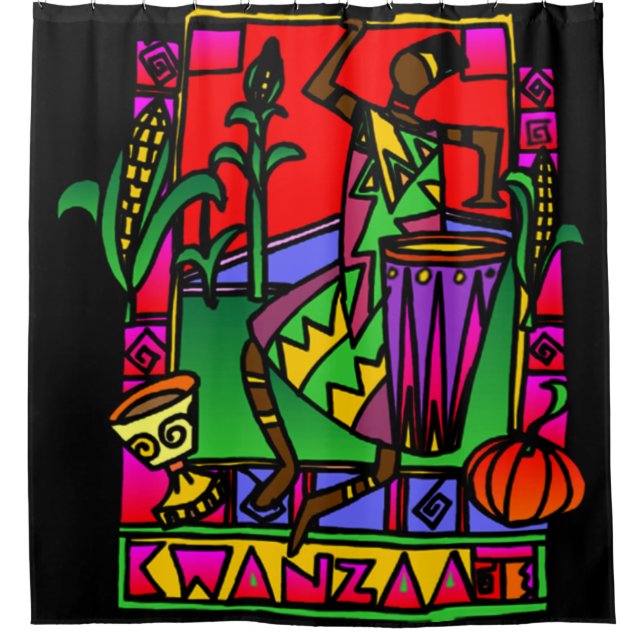 Cortina Para Box Kwanzaa (Frente)