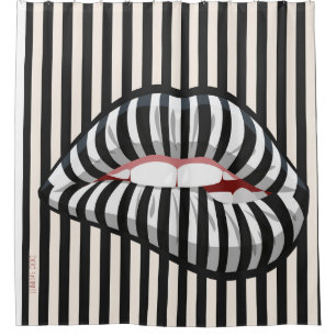 Cortina Para Box Lábios Lola