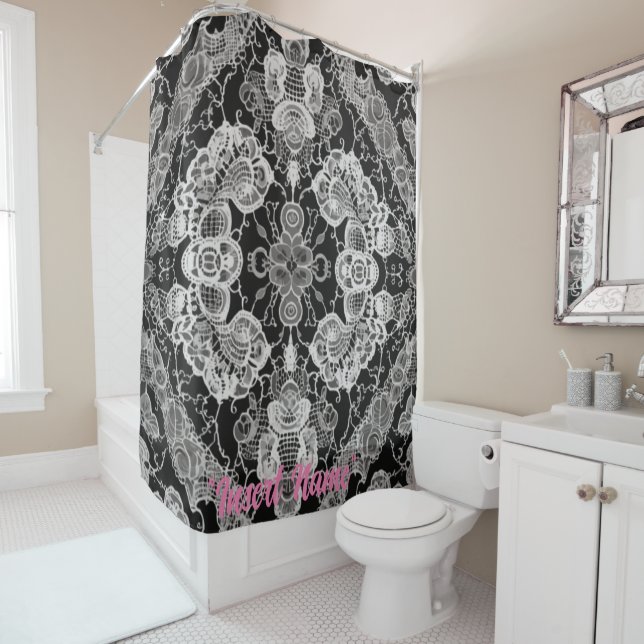 Cortina Para Box Lace Floral Harmony (In Situ)