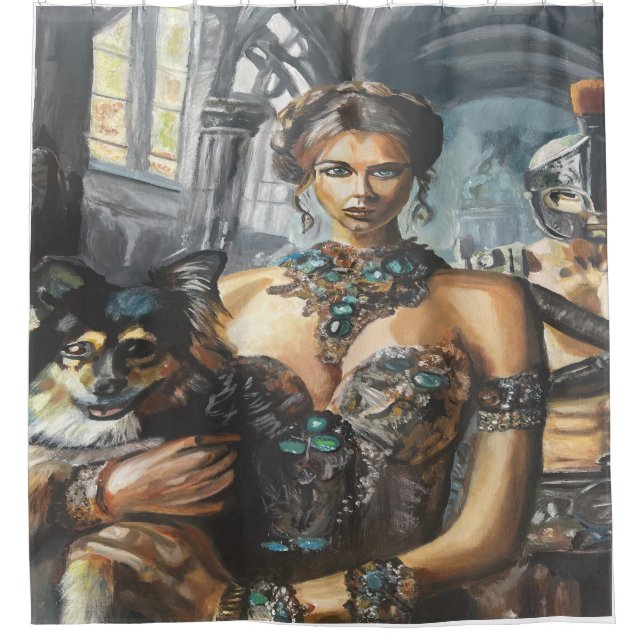 Cortina Para Box Lady e Doggie (Frente)