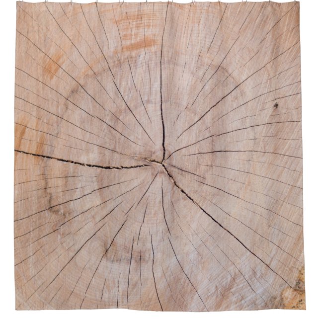 Cortina Para Box Lajes de madeira castanha (Frente)