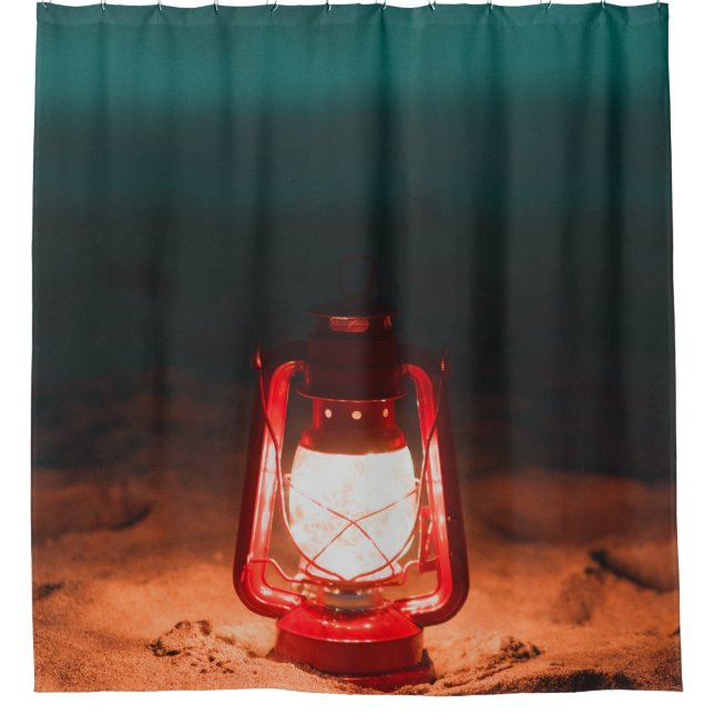 Cortina Para Box Lâmpada de óleo (Frente)