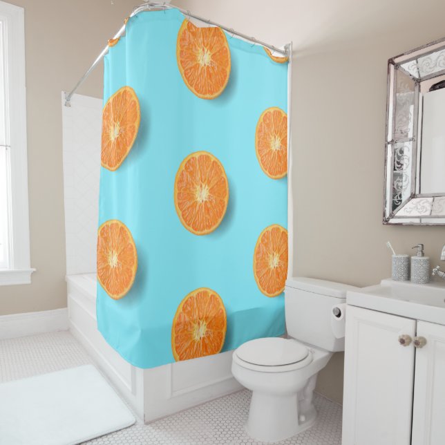 Cortina Para Box Laranja (In Situ)